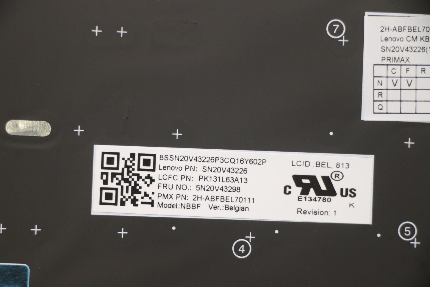 Lenovo Cmsk-Cs20,Bk-Nbl,Pmx,Bel - 5N20V43298