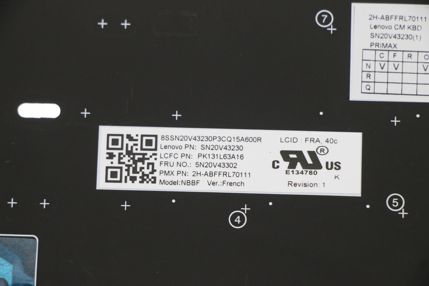 Lenovo Cmsk-Cs20,Bk-Nbl,Pmx,Fra - 5N20V43302
