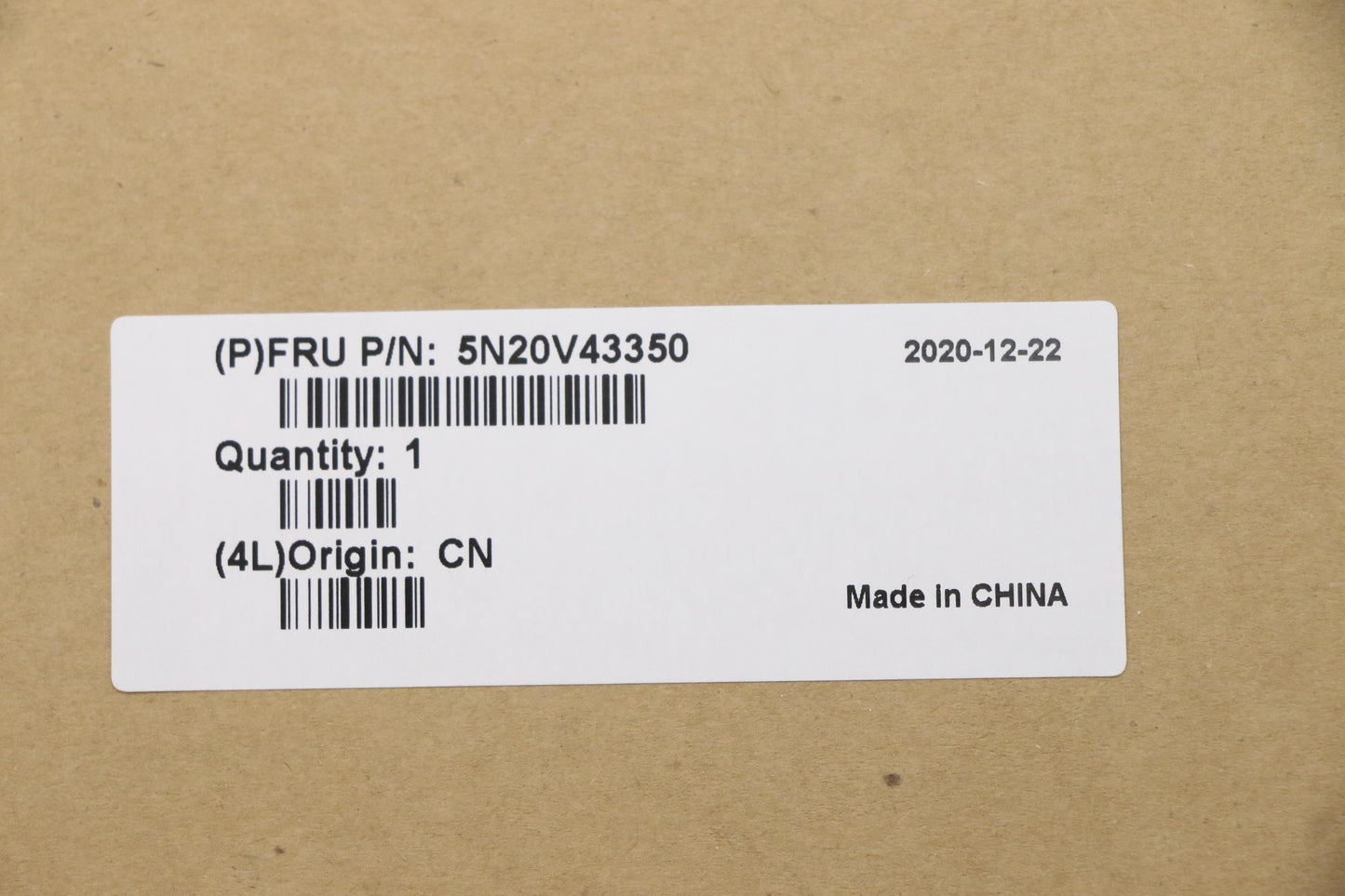 Lenovo Cmsk-Cs20,Bk-Bl,Pmx,Sws - 5N20V43350