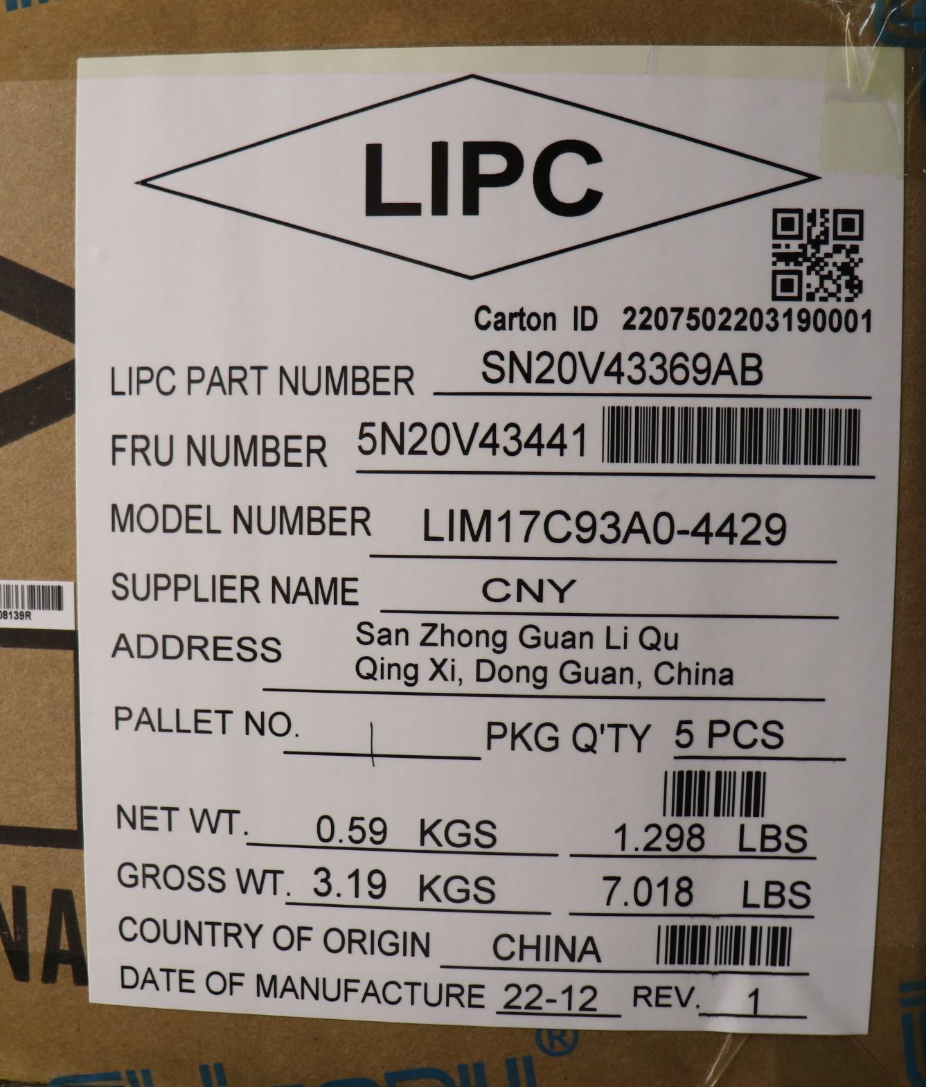 Lenovo Nb_Kyb Cmsk-Cs20Sv-Nblchyara - 5N20V43441
