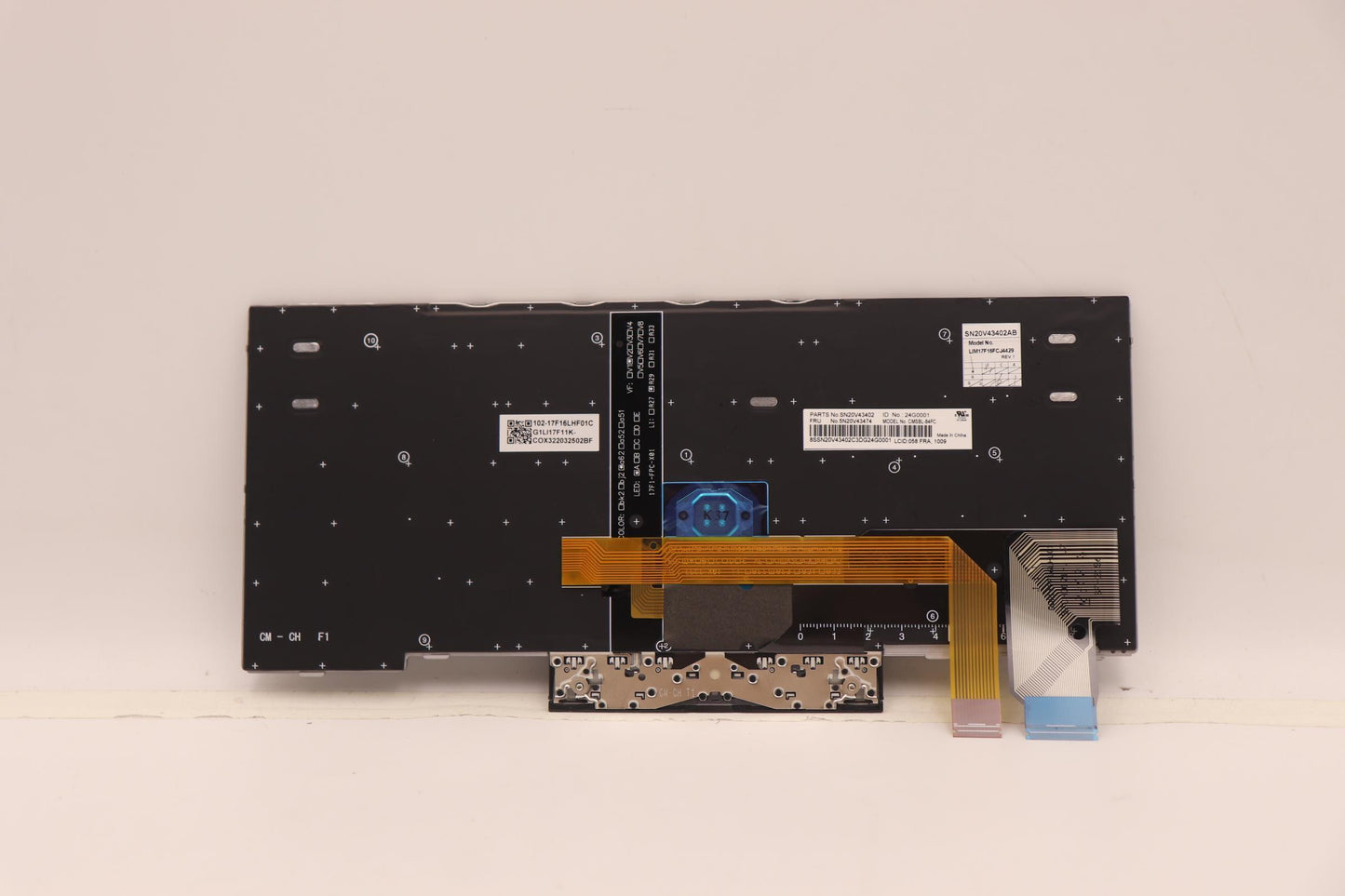 Lenovo Nb_Kyb Cmsk-Cs20Sv-Blchy058 Fr - 5N20V43474