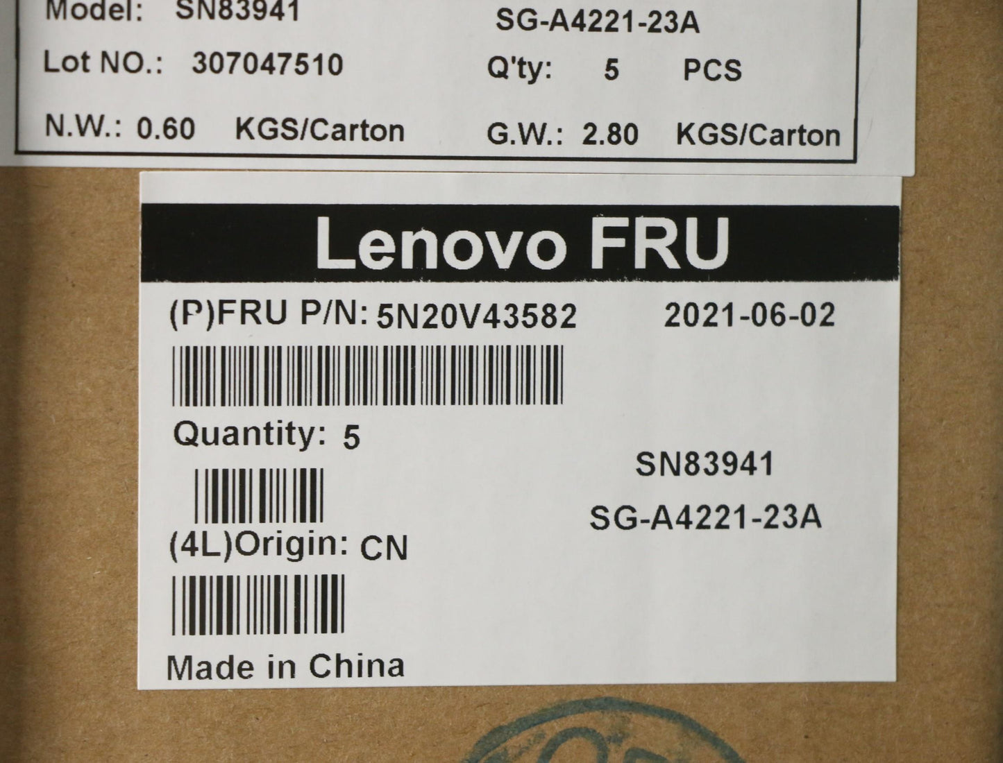 Lenovo Nb_Kyb Cmsk-Cs20Sv-Nblltn058 F - 5N20V43582