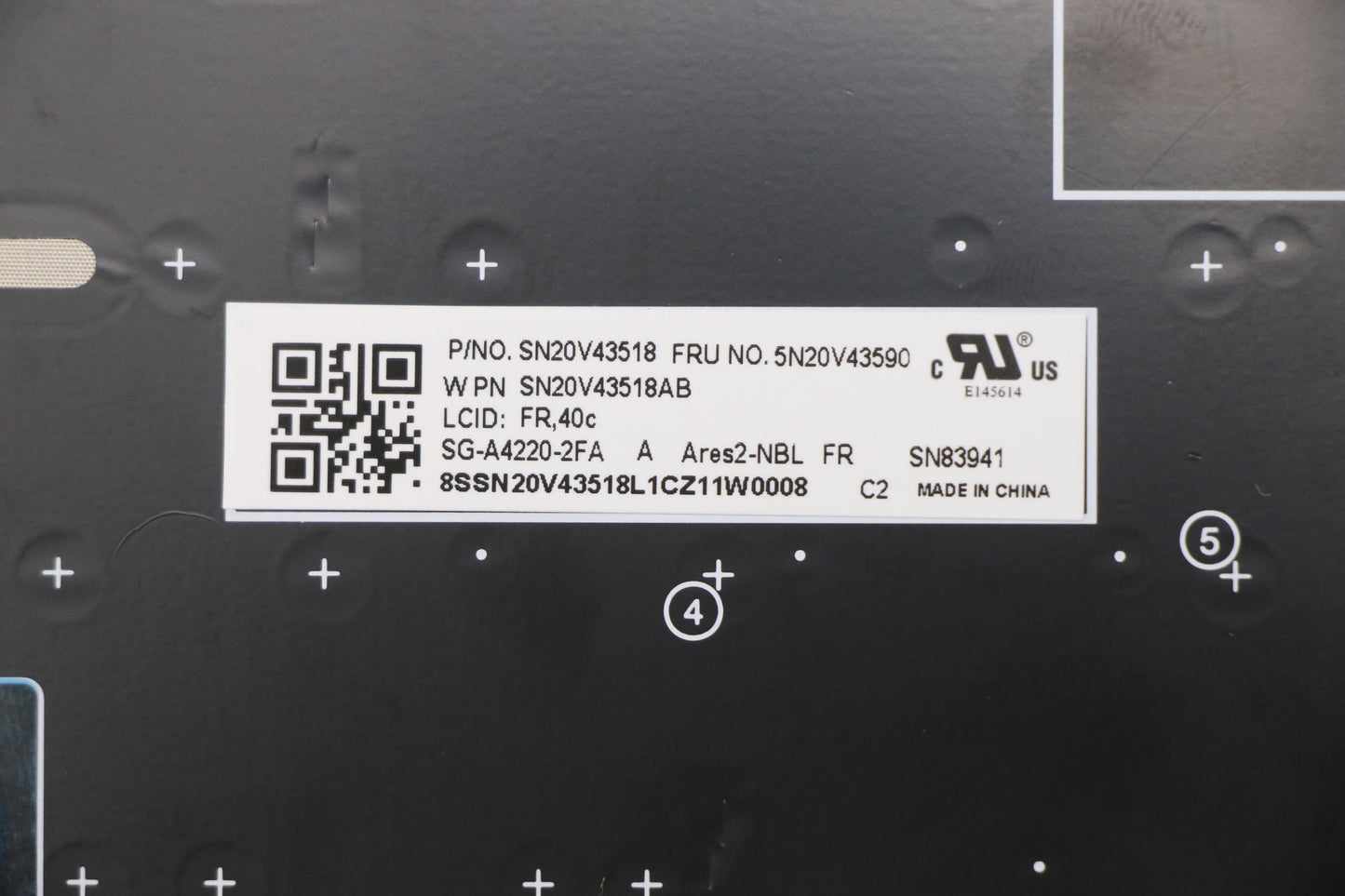 Lenovo Nb_Kyb Cmsk-Cs20Sv-Nblltnfra - 5N20V43590