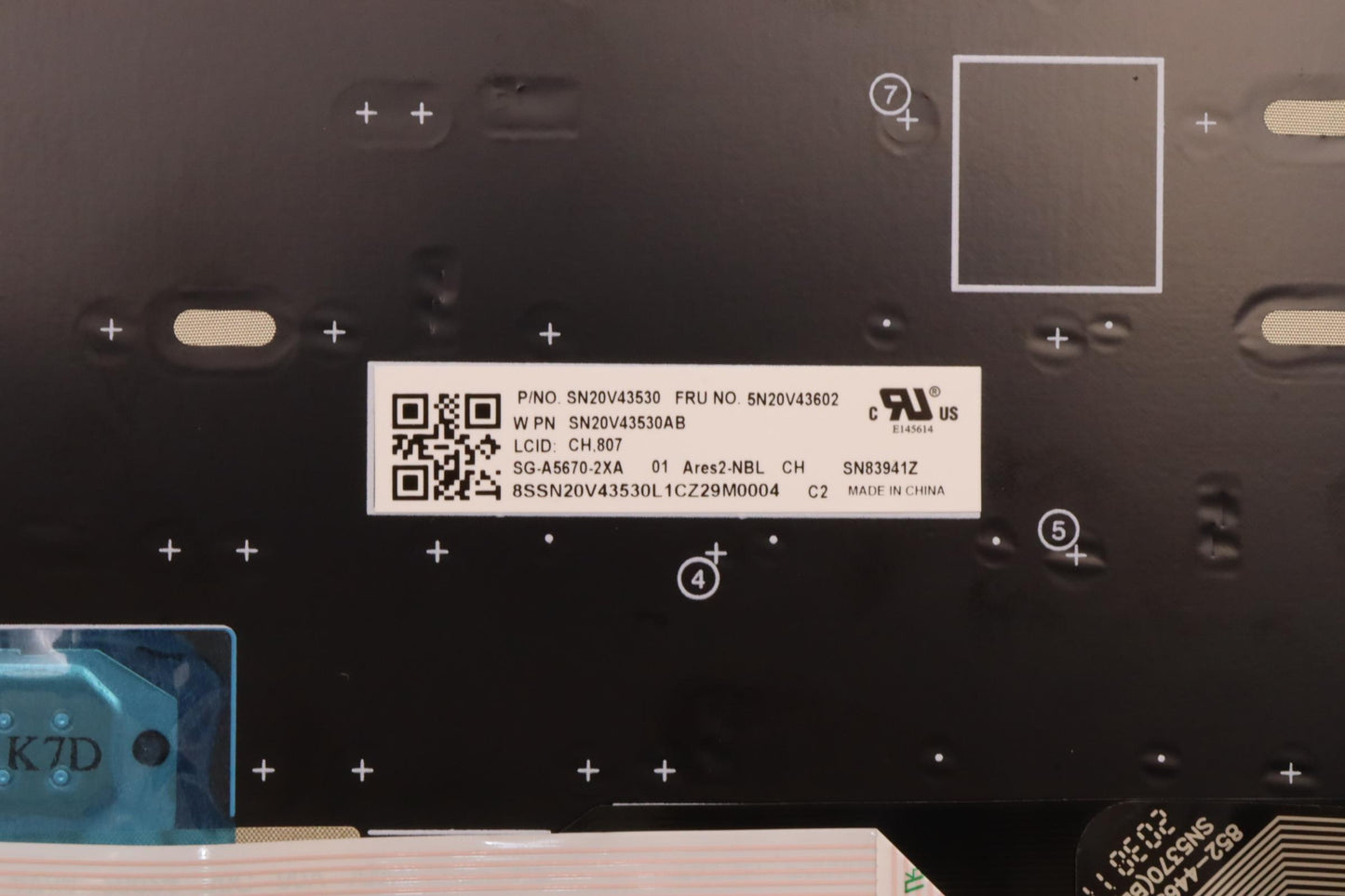 Lenovo Nb_Kyb Cmsk-Cs20Sv-Nblltnsws - 5N20V43602