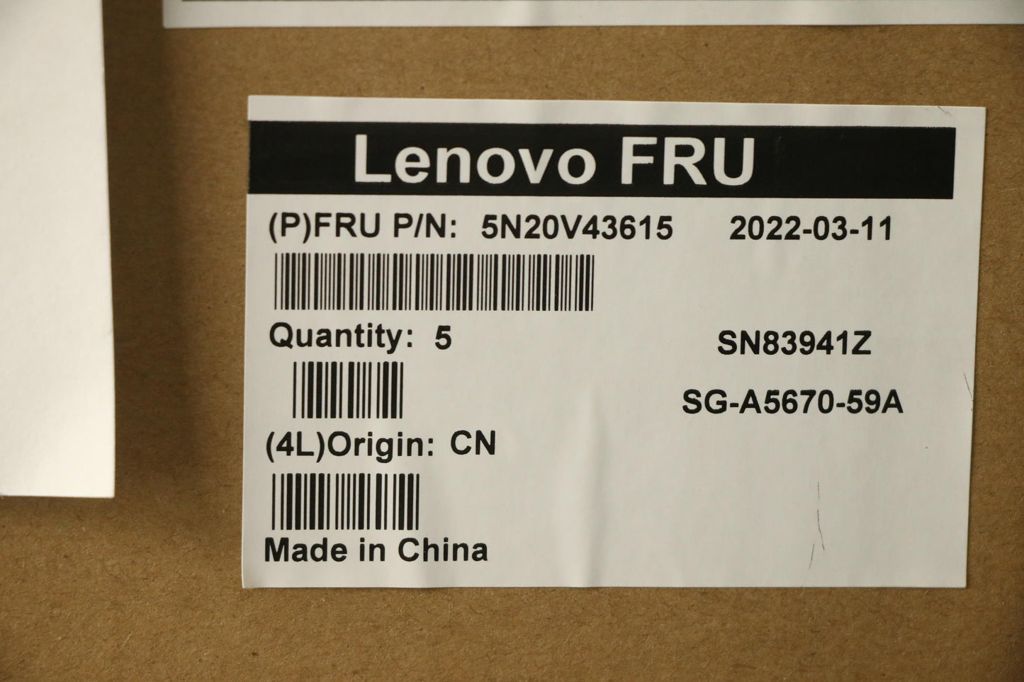 Lenovo Nb_Kyb Cmsk-Cs20Sv-Nblltncze/S - 5N20V43615
