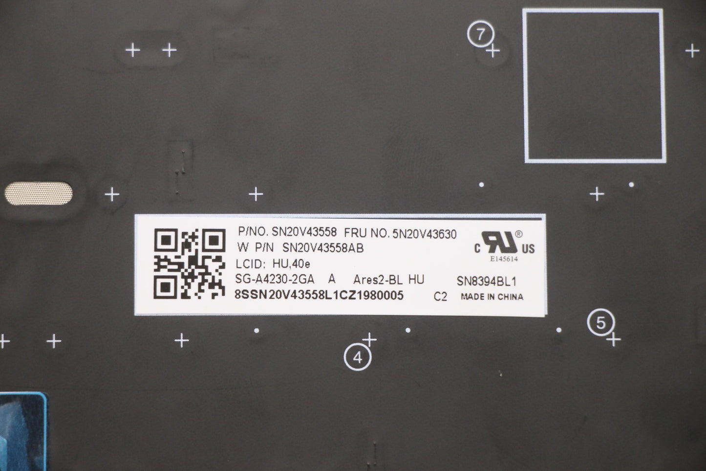 Lenovo Nb_Kyb Cmsk-Cs20Sv-Blltnhun - 5N20V43630