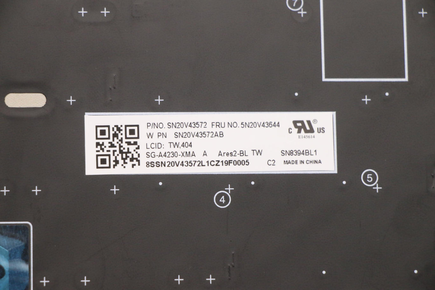 Lenovo Nb_Kyb Cmsk-Cs20Sv-Blltntc - 5N20V43644