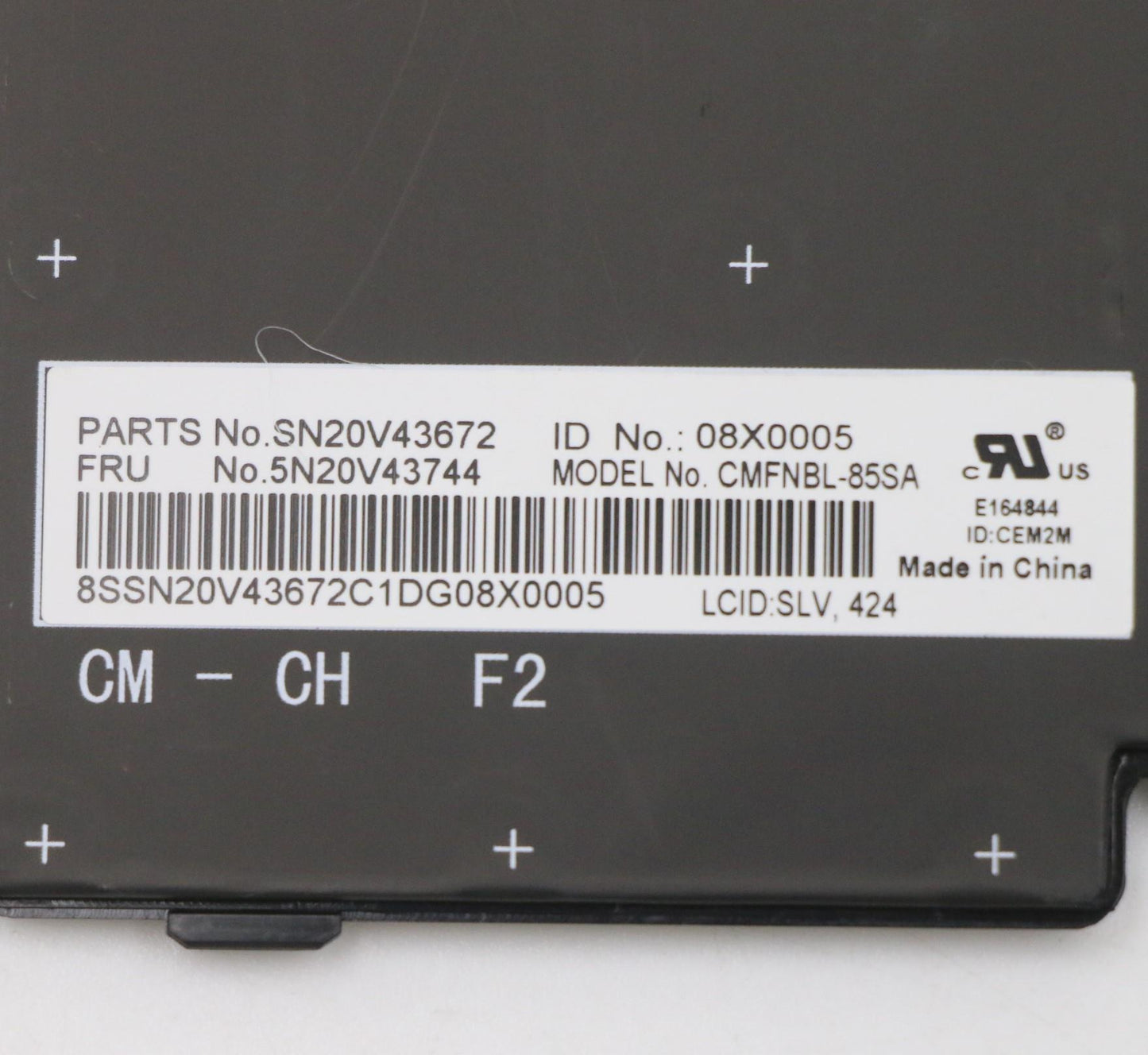 Lenovo Cmfl-Cs20,Bk-Nbl,Chy,Slv - 5N20V43744