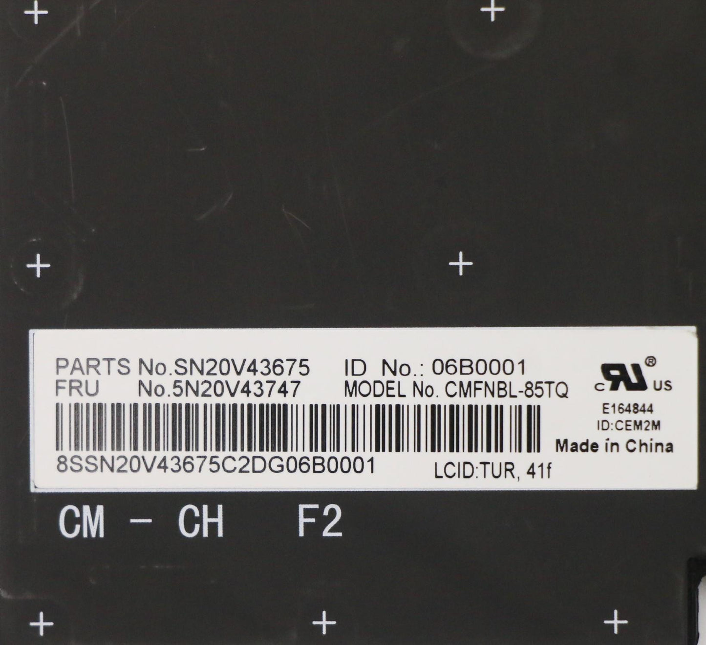 Lenovo Cmfl-Cs20,Bk-Nbl,Chy,Tur - 5N20V43747