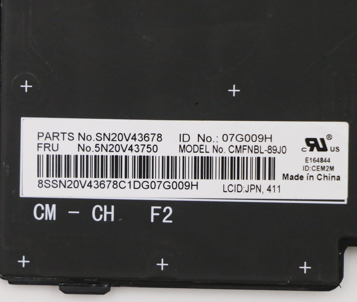 Lenovo Cmfl-Cs20,Bk-Nbl,Chy,Jpn - 5N20V43750