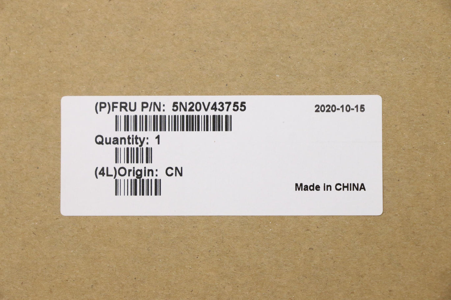 Lenovo Cmfl-Cs20,Bk-Nbl,Chy,Ind Eng - 5N20V43755