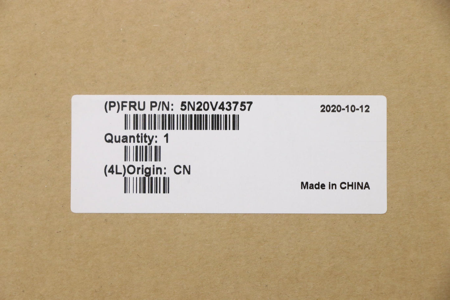 Lenovo Cmfl-Cs20,Bk-Nbl,Chy,Fra/Eng - 5N20V43757