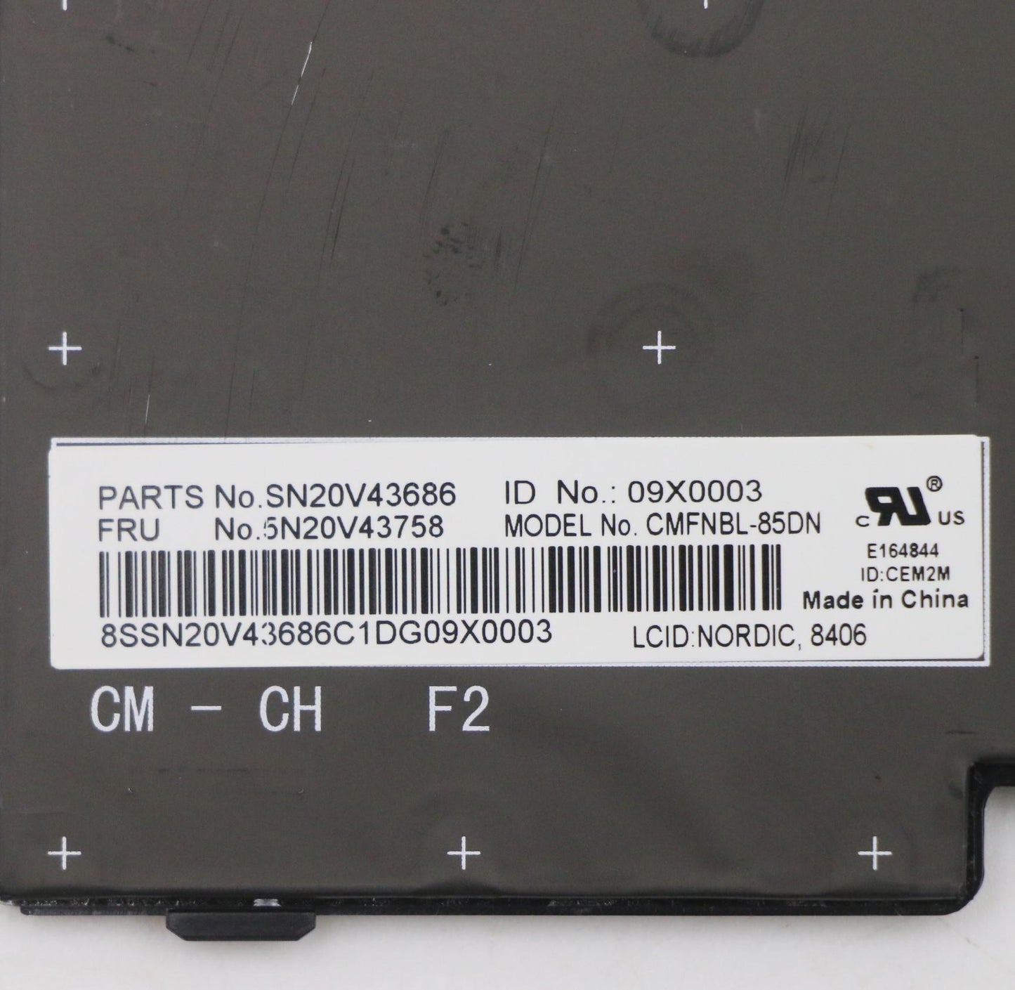 Lenovo Cmfl-Cs20,Bk-Nbl,Chy,Nordic - 5N20V43758