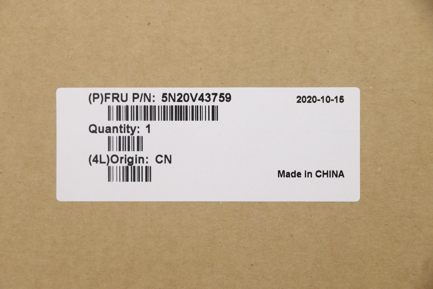 Lenovo Cmfl-Cs20,Bk-Nbl,Chy,Cze/Slk - 5N20V43759
