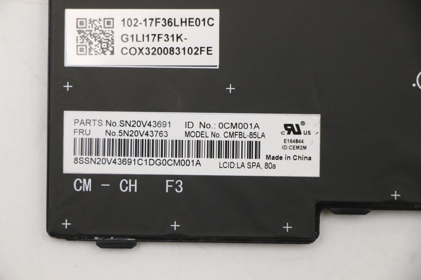 Lenovo Cmfl-Cs20,Bk-Bl,Chy,La Spa - 5N20V43763