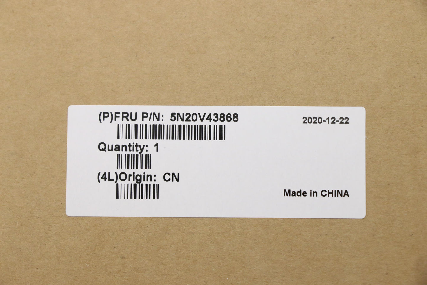 Lenovo Cmfl-Cs20,Bk-Nbl,Ltn,Eng - 5N20V43868