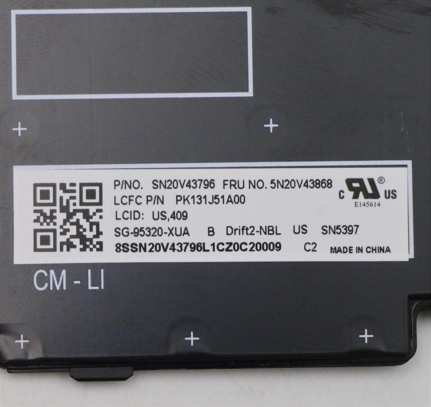 Lenovo Cmfl-Cs20,Bk-Nbl,Ltn,Eng - 5N20V43868