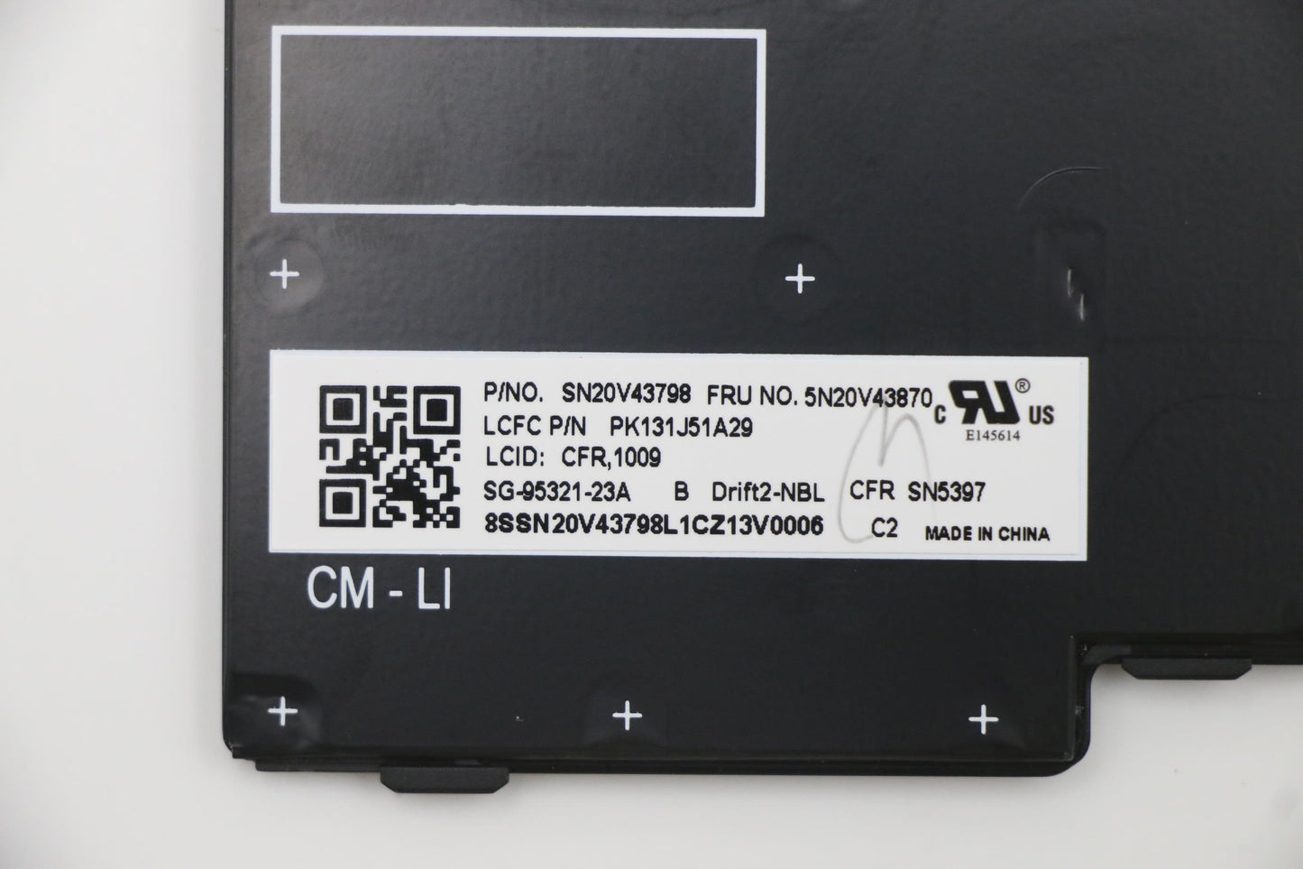 Lenovo Cmfl-Cs20,Bk-Nbl,Ltn,058 Fra - 5N20V43870
