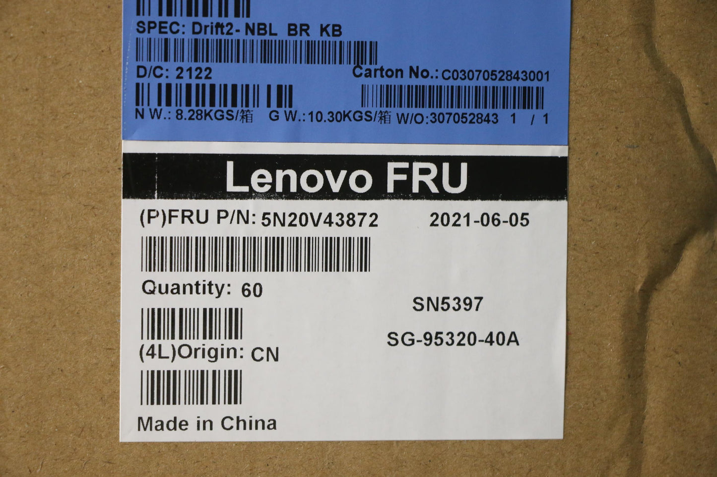 Lenovo Cmfl-Cs20,Bk-Nbl,Ltn,Brl - 5N20V43872