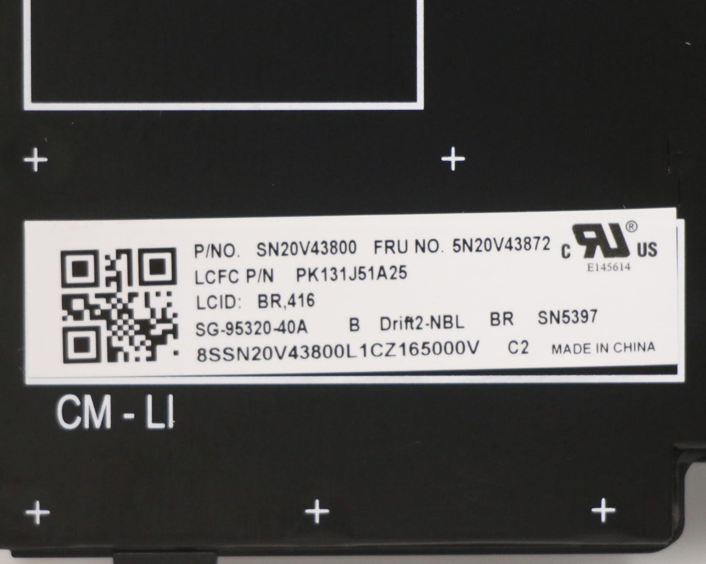 Lenovo Cmfl-Cs20,Bk-Nbl,Ltn,Brl - 5N20V43872