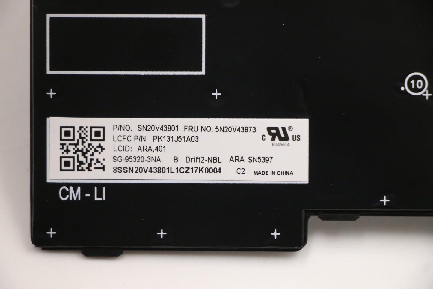 Lenovo Cmfl-Cs20,Bk-Nbl,Ltn,Ara - 5N20V43873