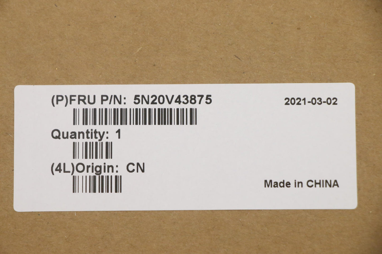 Lenovo Cmfl-Cs20,Bk-Nbl,Ltn,Bul - 5N20V43875