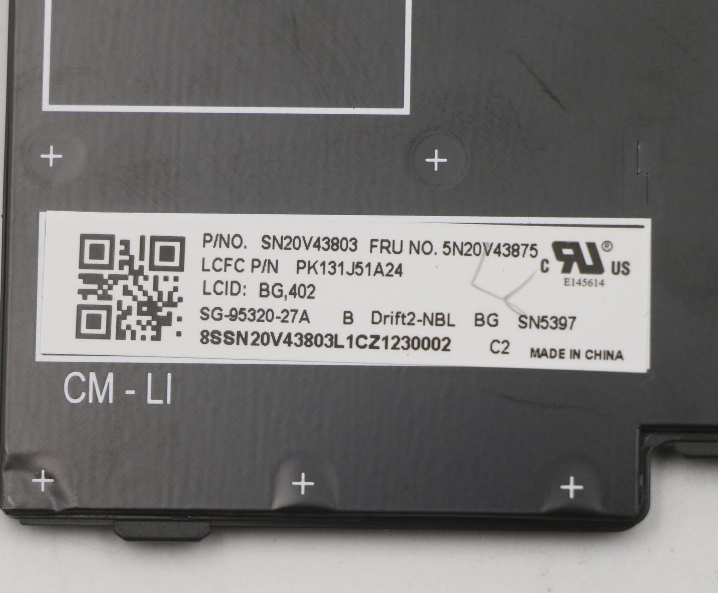 Lenovo Cmfl-Cs20,Bk-Nbl,Ltn,Bul - 5N20V43875