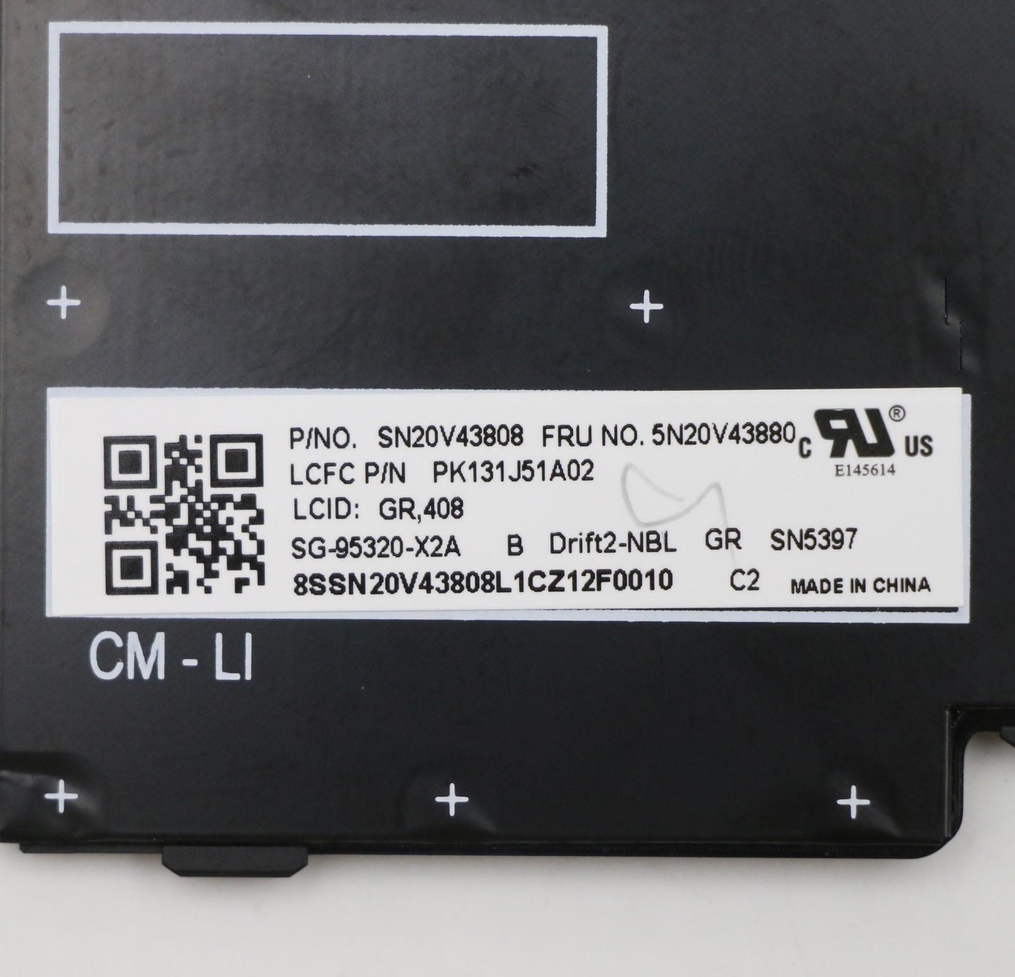 Lenovo Cmfl-Cs20,Bk-Nbl,Ltn,Gre - 5N20V43880