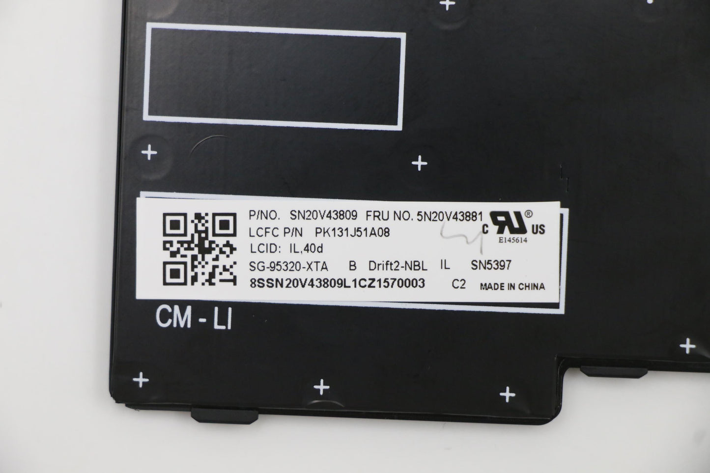 Lenovo Cmfl-Cs20,Bk-Nbl,Ltn,Hbw - 5N20V43881