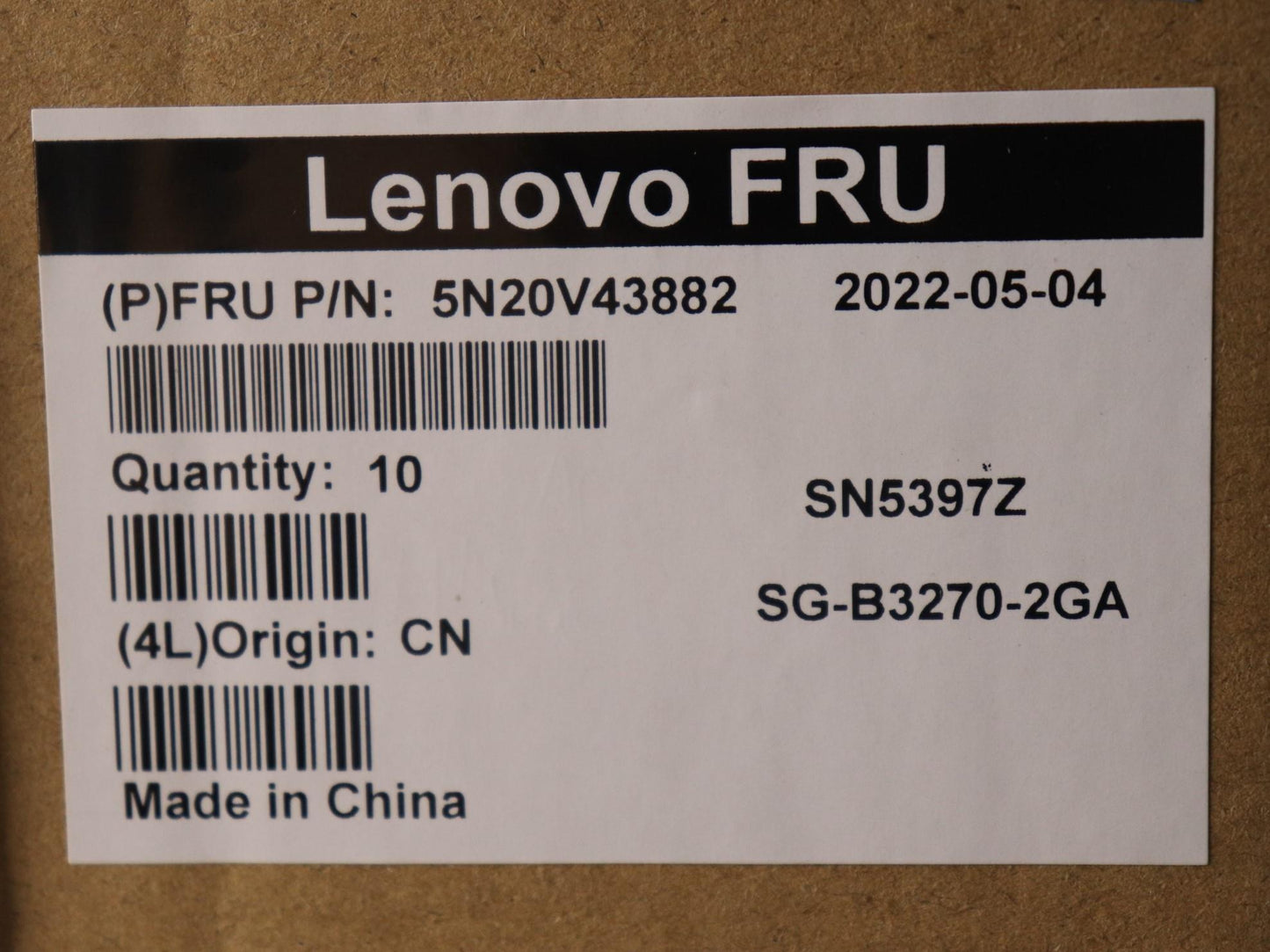 Lenovo Cmfl-Cs20,Bk-Nbl,Ltn,Hun - 5N20V43882