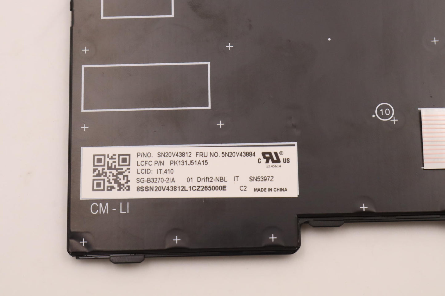 Lenovo Cmfl-Cs20,Bk-Nbl,Ltn,Ita - 5N20V43884