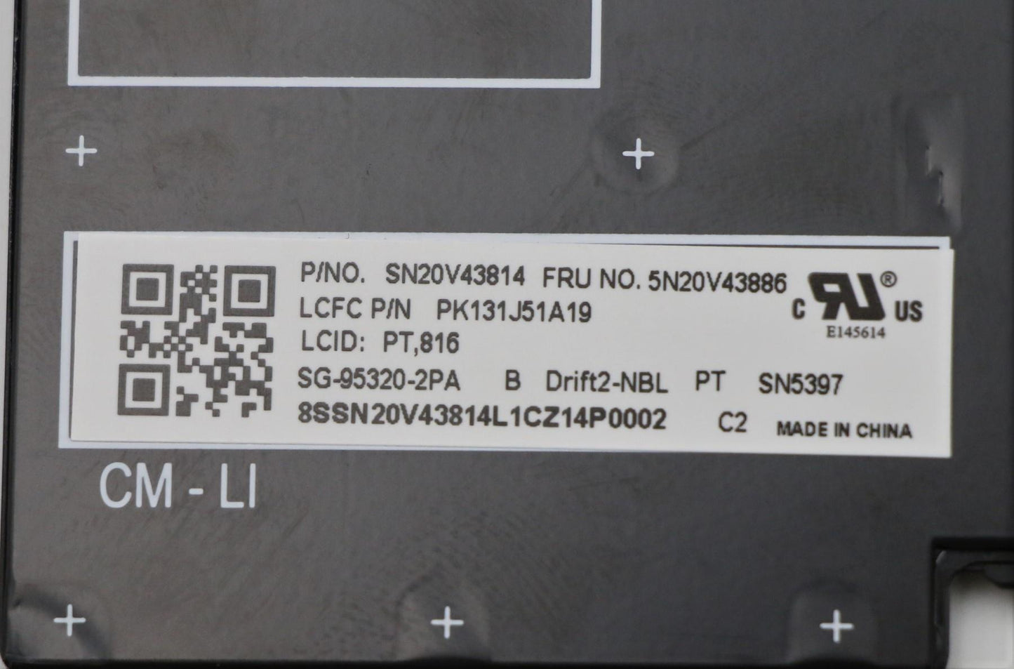 Lenovo Cmfl-Cs20,Bk-Nbl,Ltn,Por - 5N20V43886