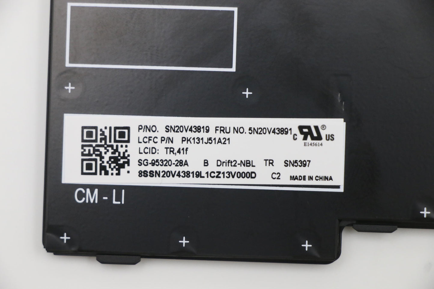 Lenovo Cmfl-Cs20,Bk-Nbl,Ltn,Tur - 5N20V43891