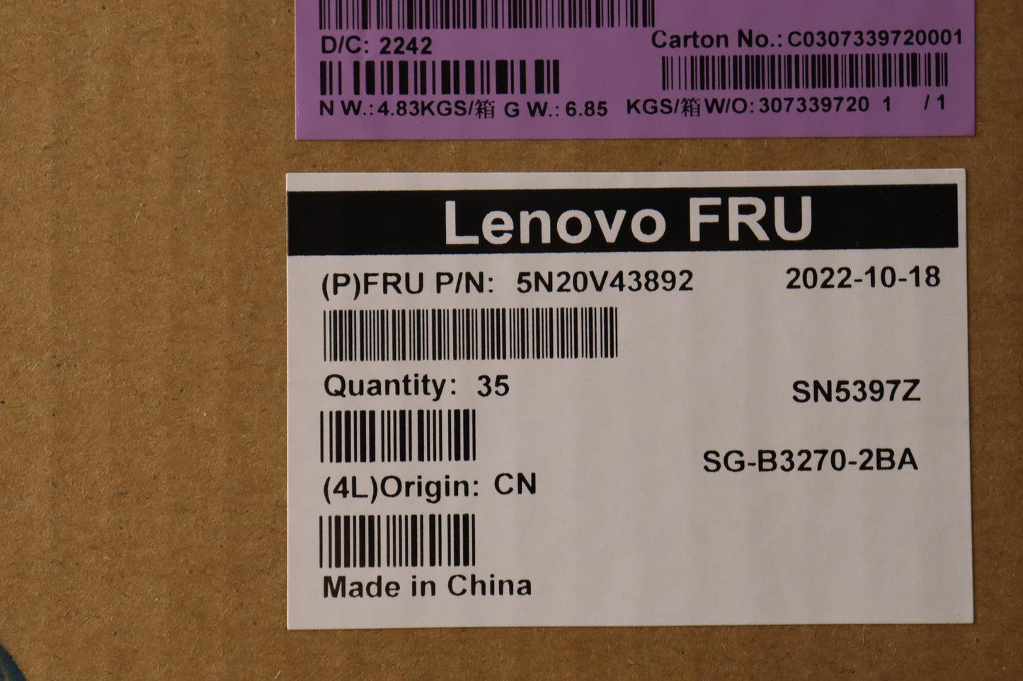 Lenovo Cmfl-Cs20,Bk-Nbl,Ltn,Uke - 5N20V43892