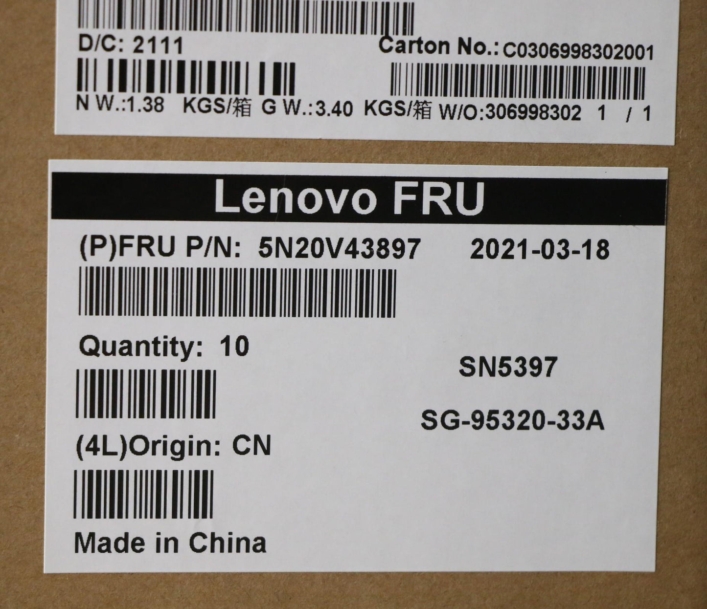Lenovo Cmfl-Cs20,Bk-Nbl,Ltn,Thai - 5N20V43897