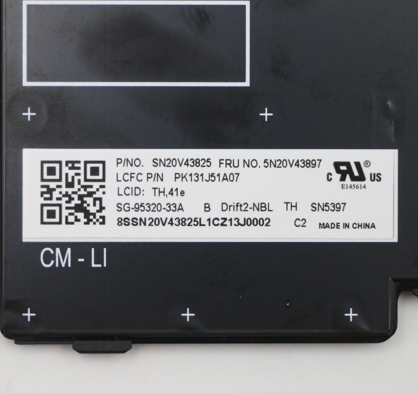 Lenovo Cmfl-Cs20,Bk-Nbl,Ltn,Thai - 5N20V43897