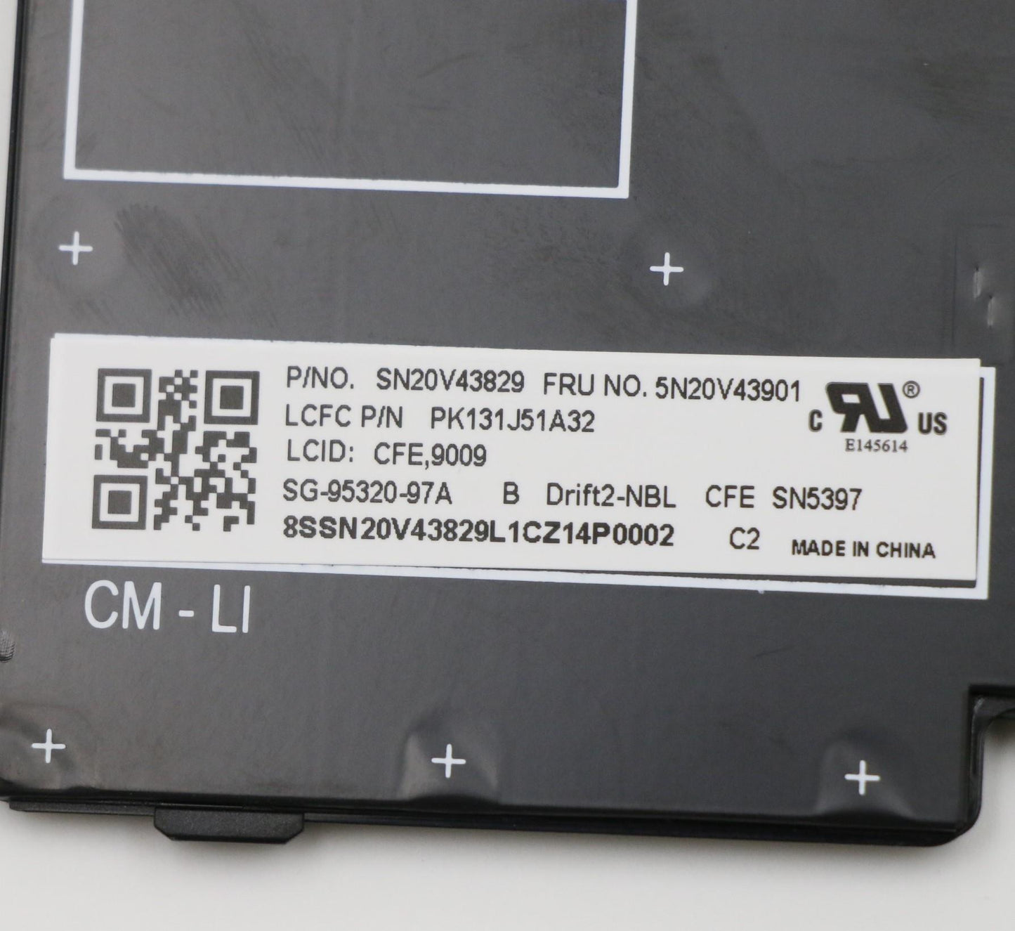 Lenovo Cmfl-Cs20,Bk-Nbl,Ltn,Fra/Eng - 5N20V43901