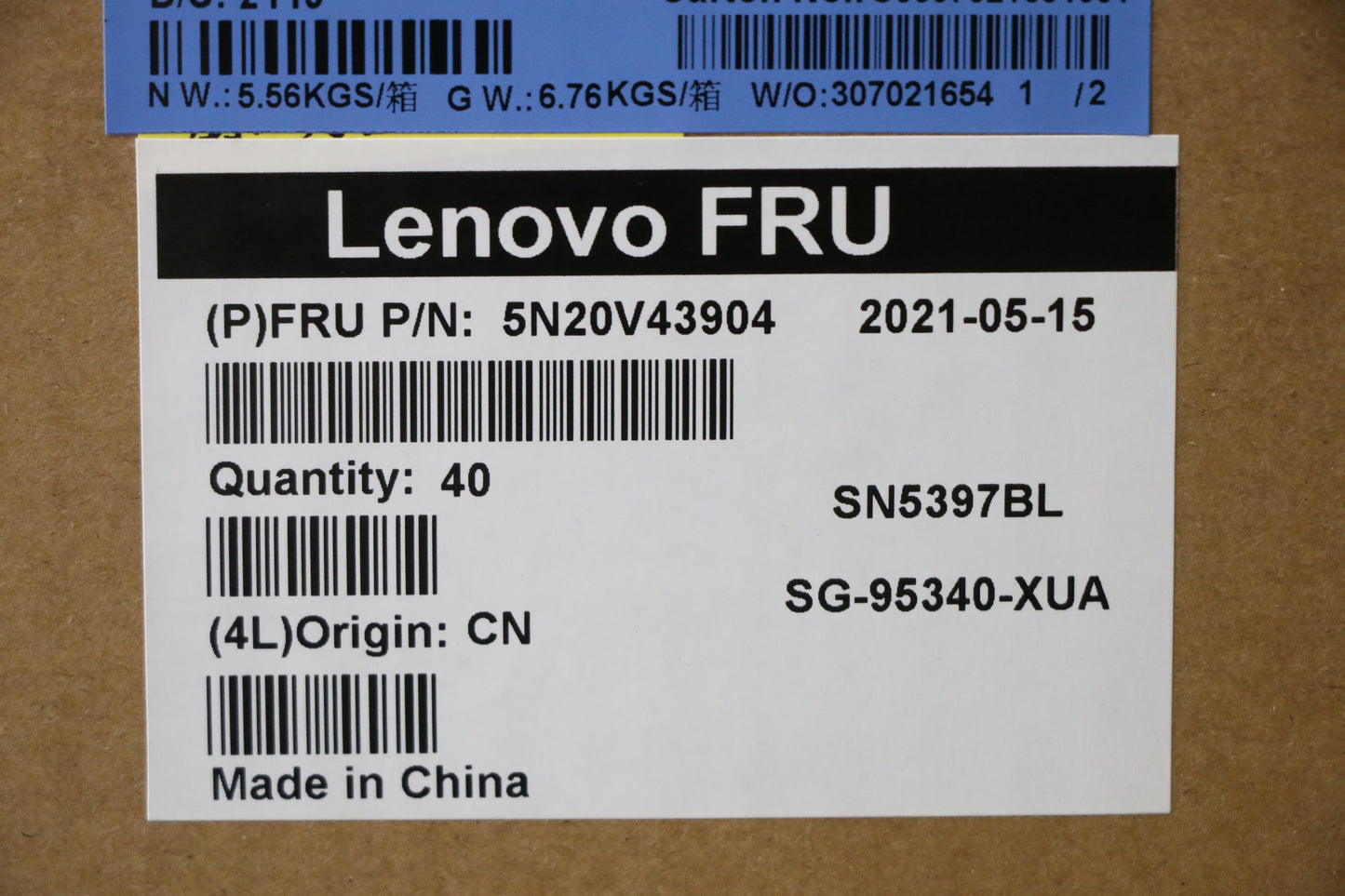 Lenovo Cmfl-Cs20,Bk-Bl,Ltn,Eng - 5N20V43904
