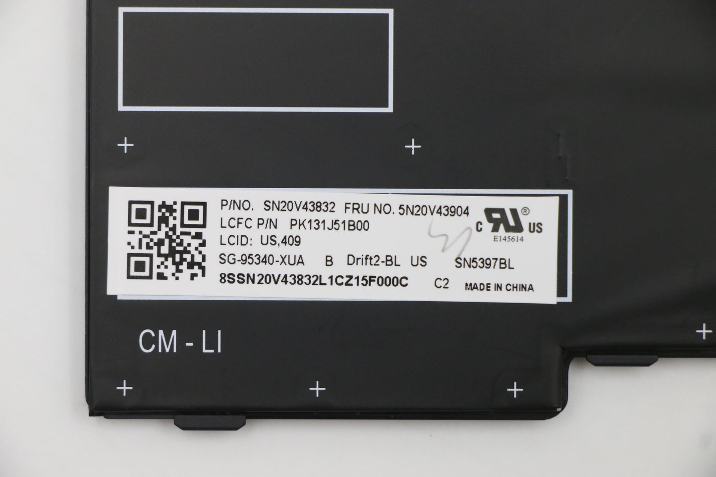 Lenovo Cmfl-Cs20,Bk-Bl,Ltn,Eng - 5N20V43904