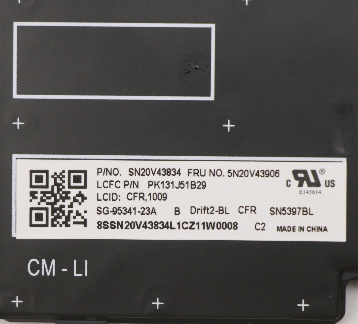 Lenovo Cmfl-Cs20,Bk-Bl,Ltn,058 Fra - 5N20V43906