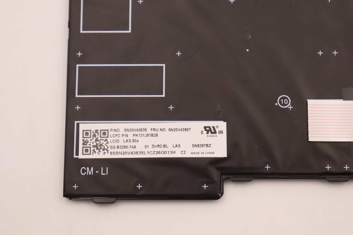 Lenovo Cmfl-Cs20,Bk-Bl,Ltn,La Spa - 5N20V43907