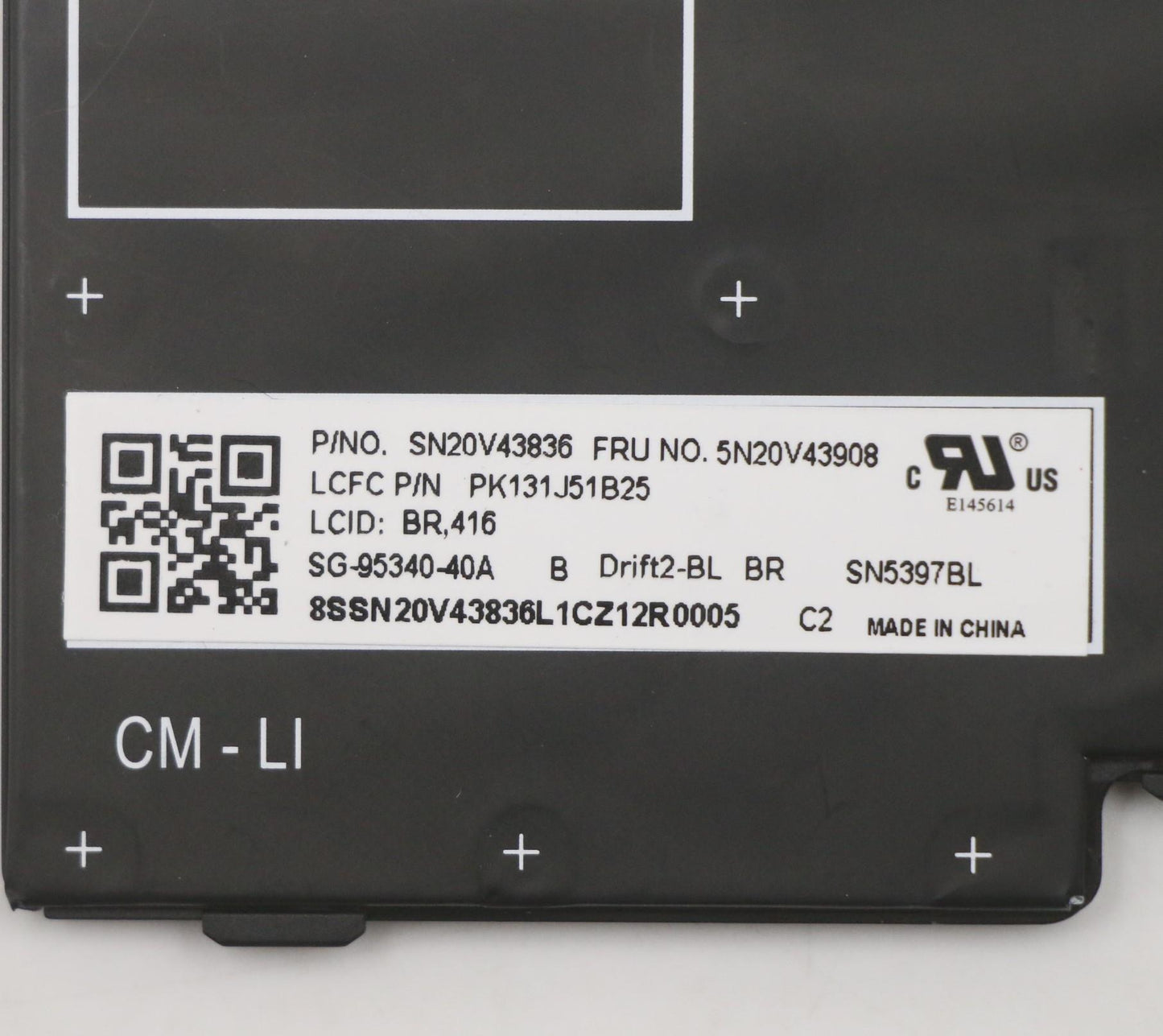Lenovo Cmfl-Cs20,Bk-Bl,Ltn,Brl - 5N20V43908