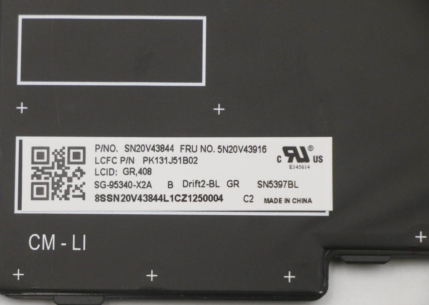 Lenovo Cmfl-Cs20,Bk-Bl,Ltn,Gre - 5N20V43916