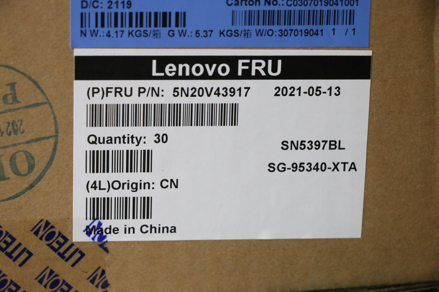 Lenovo Cmfl-Cs20,Bk-Bl,Ltn,Hbw - 5N20V43917