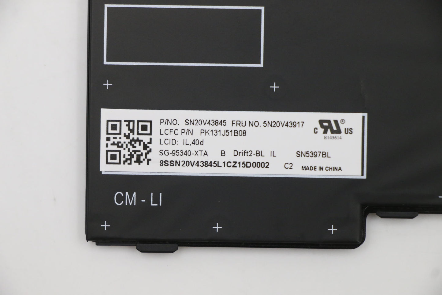 Lenovo Cmfl-Cs20,Bk-Bl,Ltn,Hbw - 5N20V43917