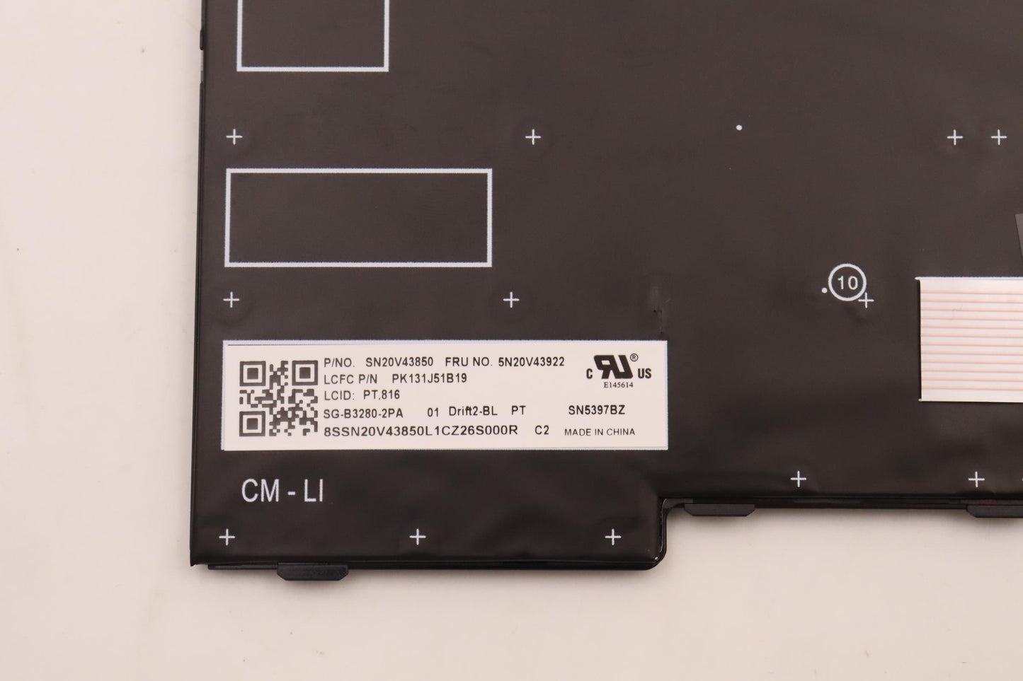 Lenovo Cmfl-Cs20,Bk-Bl,Ltn,Por - 5N20V43922