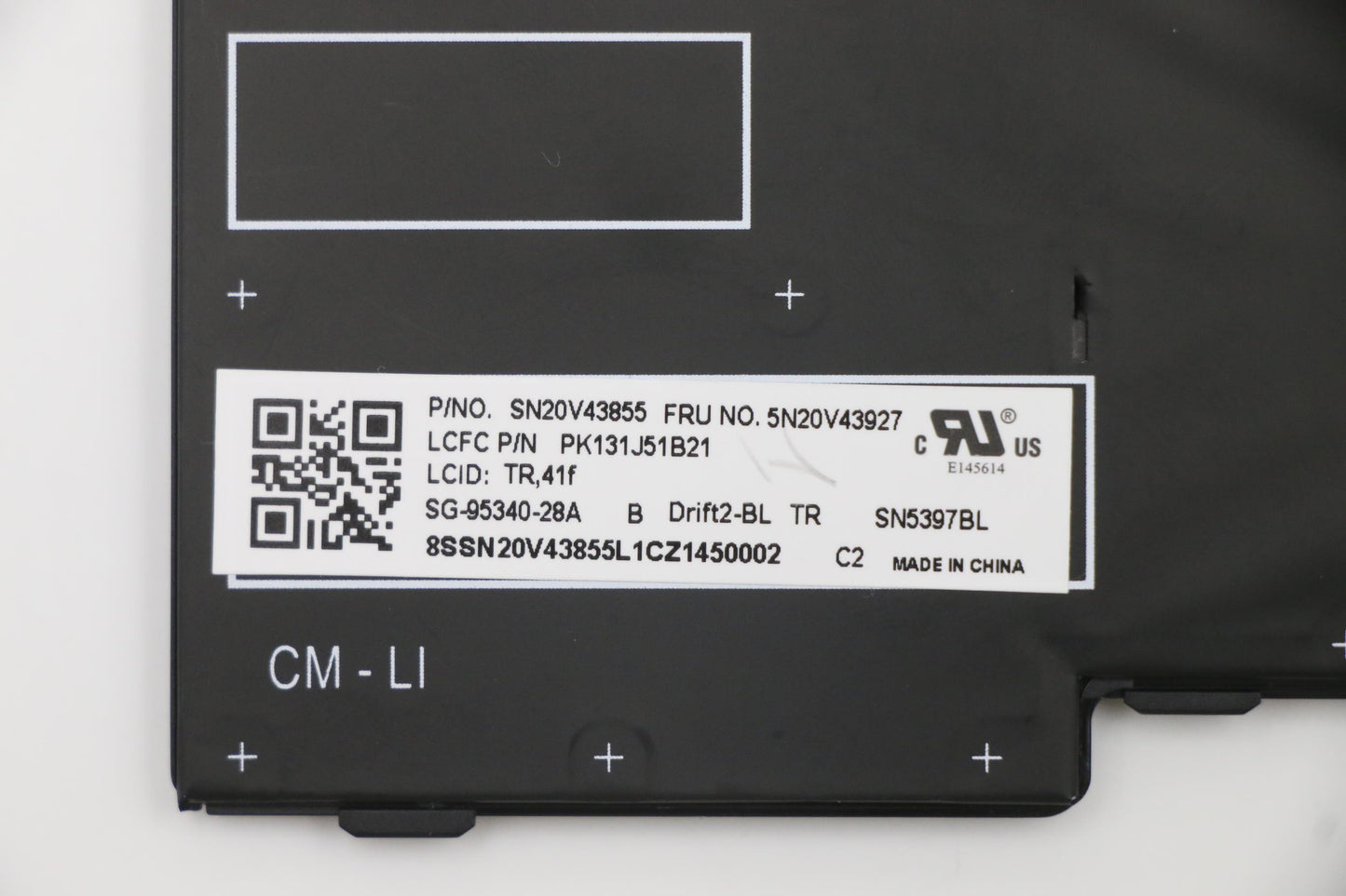 Lenovo Cmfl-Cs20,Bk-Bl,Ltn,Tur - 5N20V43927