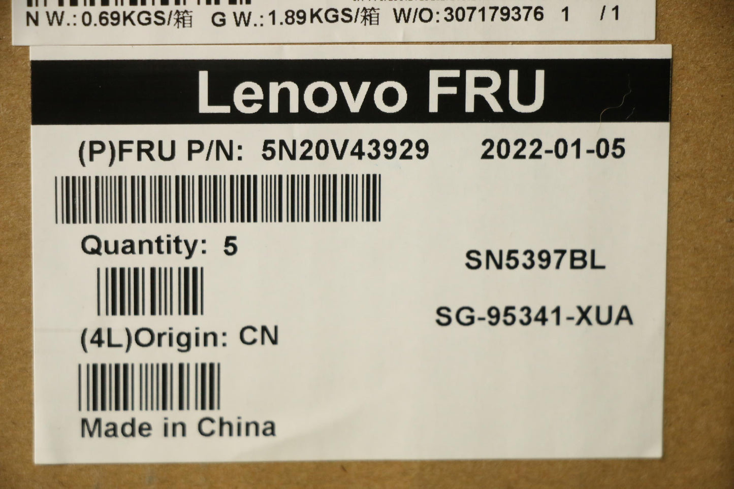 Lenovo Cmfl-Cs20,Bk-Bl,Ltn,Euro Eng - 5N20V43929
