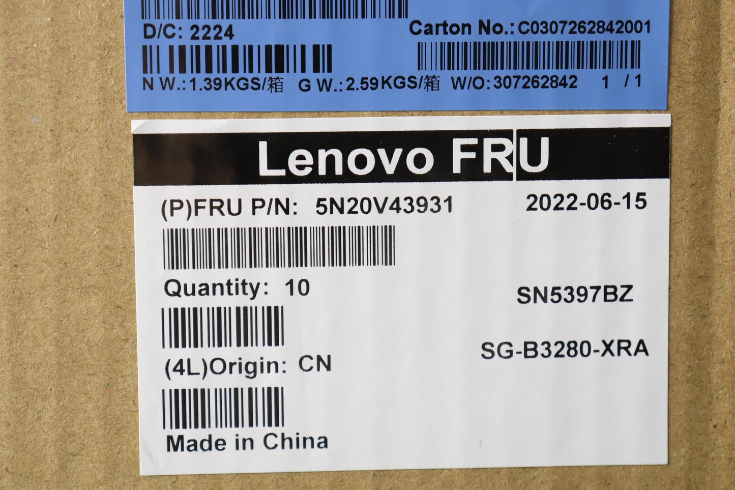 Lenovo Cmfl-Cs20,Bk-Bl,Ltn,Kor - 5N20V43931