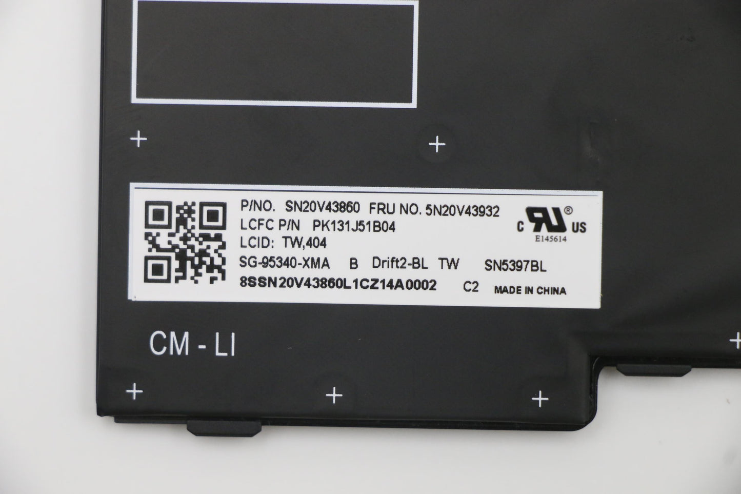 Lenovo Cmfl-Cs20,Bk-Bl,Ltn,Tc - 5N20V43932